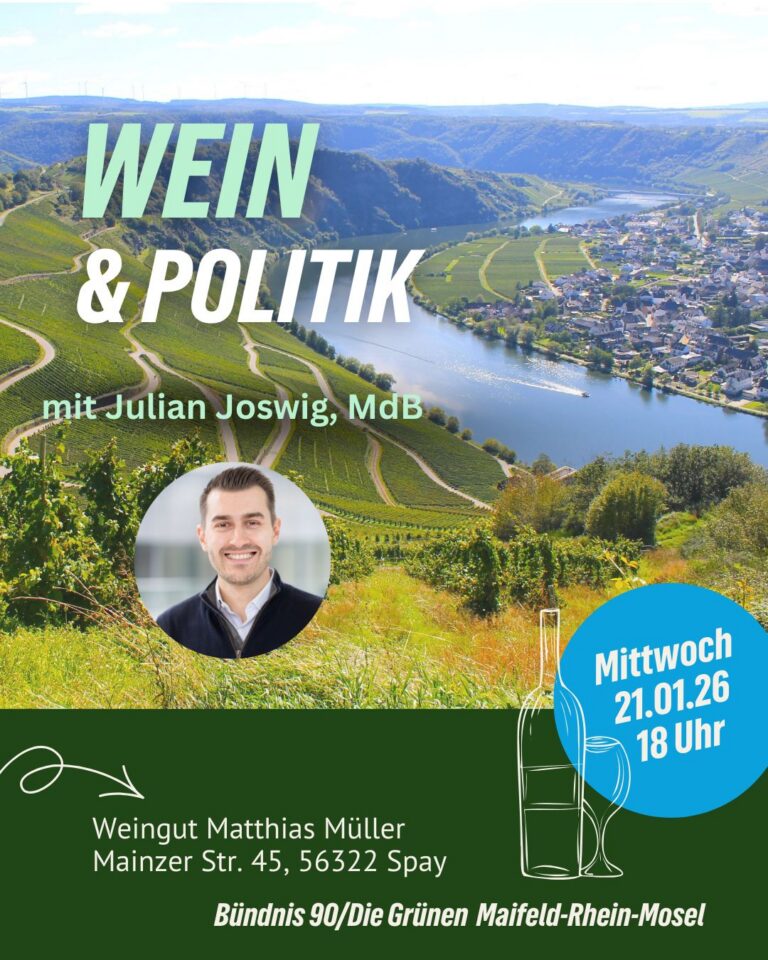 Trefft Julian nächste Woche bei einer Weinprobe in Spay.